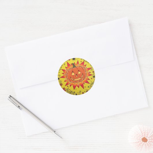Spooky Happy Halloween Sticker (Envelop)