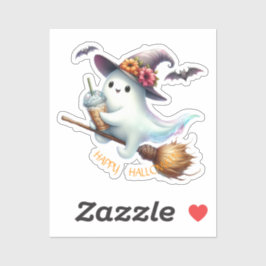 Spooky Happy Halloween Sticker