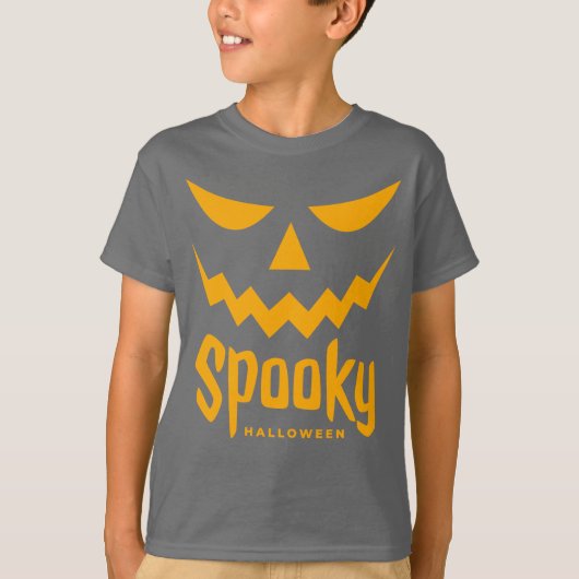 Spooky Happy Halloween T-Shirt (Voorkant)