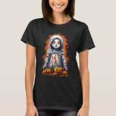 Spooky Haunted Doll | Halloween T-shirt (Voorkant)