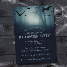 Spooky Haunted Forest Halloween Party