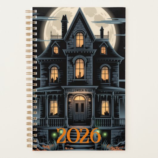 Spooky Haunted Halloween House, Ik hou van Hallowe Planner (Voorkant)