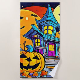 Spooky Haunted House artwork Strandlaken