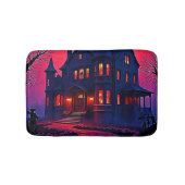 Spooky Haunted House bij Dusk Design Badmat (Voorkant)