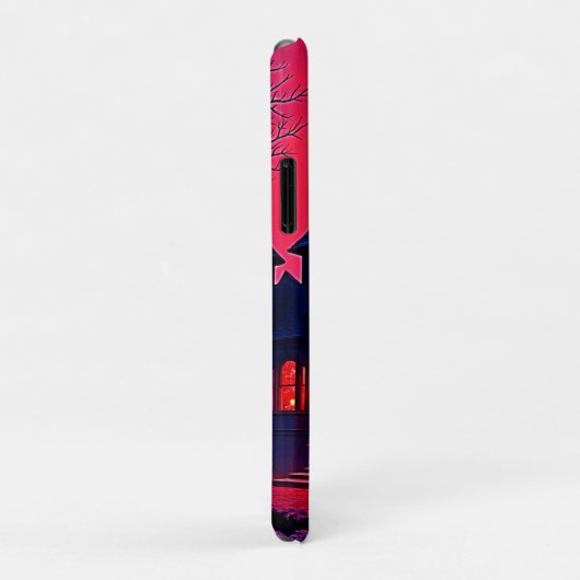 Spooky Haunted House bij Dusk Design Case-Mate iPhone Case (Achterkant/rechts)