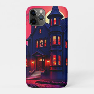 Spooky Haunted House bij Dusk Design Case-Mate iPhone Case