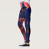 Spooky Haunted House bij Dusk Design Leggings (Links)