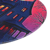 Spooky Haunted House bij Dusk Design Snijplank (Hoek)