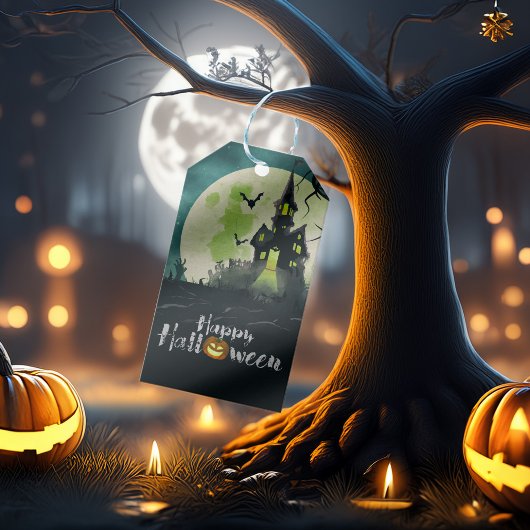 Spooky Haunted House Costume Night Sky Halloween Cadeaulabel