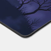 Spooky Haunted House en Bats Halloween-bureaumat Bureaumat (Hoek)