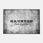 Spooky Haunted House Grunge Old Disted Deurmat (Voorkant)