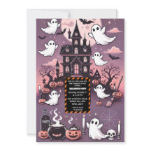 Spooky Haunted House Halloween Custom Ghost Theme