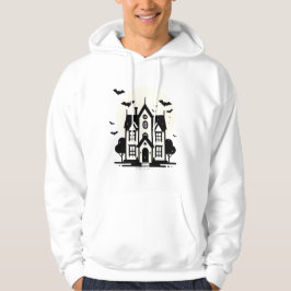 Spooky Haunted House Halloween Hoodie
