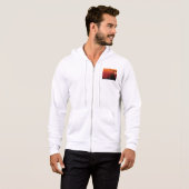 Spooky Haunted House Halloween Night Hoodie (Voorkant volledig)