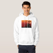 Spooky Haunted House Halloween Night Hoodie (Voorkant volledig)