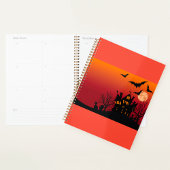 Spooky Haunted House Halloween Night Planner