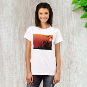 Spooky Haunted House Halloween Night T-shirt