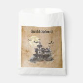 Spooky Haunted House Halloween Party Bedankzakje (Voorkant)