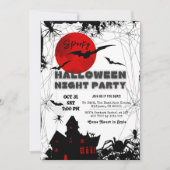 Spooky Haunted House Redmoon vleermuizen spin Hall Kaart (Voorkant)