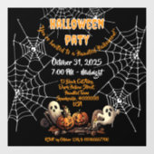 🎃 Spooky Haunted House Window Cling 👻🕷️ Raamsticker (Vel)