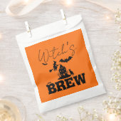 Spooky Haunted House & Witch Silhouette | Bedankzakje (Geknipt)