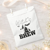 Spooky Haunted House & Witch Silhouette | Bedankzakje (Geknipt)