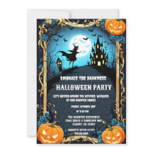 Spooky Haunted Witch House Halloween Party