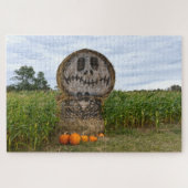 Spooky Hay Bale Legpuzzel (Horizontaal)