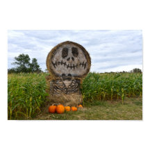 Spooky Hay Bale