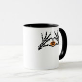 Spooky Heart Hands Classic Mok (Voorkant rechts)