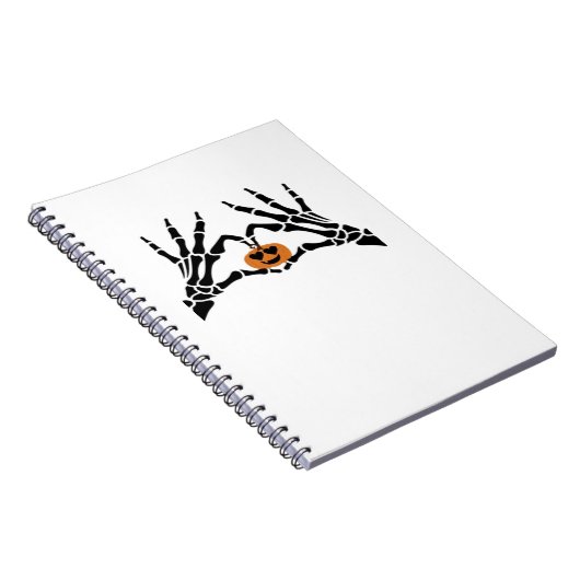 Spooky Heart Hands Classic Notitieboek (Rechterzijde)