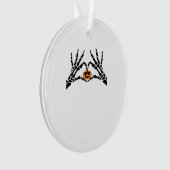 Spooky Heart Hands Classic Ornament (voorkant)