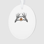 Spooky Heart Hands Classic Ornament (voorkant)