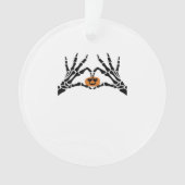 Spooky Heart Hands Classic Ornament (voorkant)