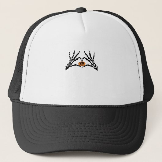Spooky Heart Hands Classic Trucker Pet (Voorkant)