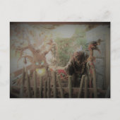 Spooky Heks Halloween Briefkaart (Voorkant)