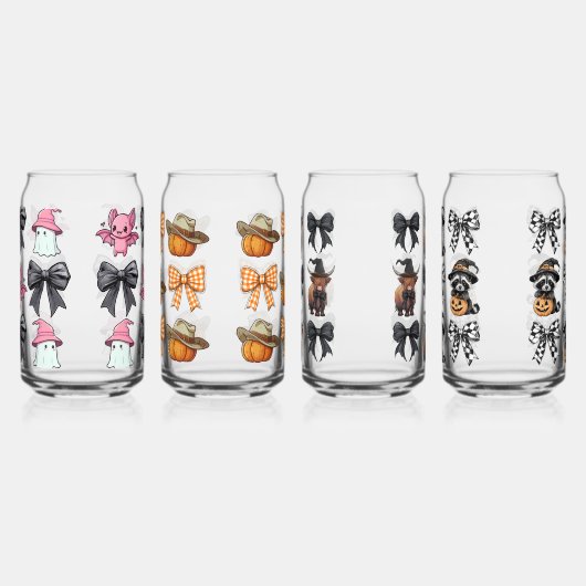 Spooky Herd & Midnight Bandits Blikvorm Glas (Links)