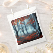 Spooky Herfst bossen met een spook Bedankzakje (Geknipt)