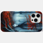 Spooky Herfst bossen met een spook Case-Mate iPhone Case (Achterkant (horizontaal))