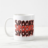 Spooky Herfst Mok, Spooky Gift voor Herfst, Hallow Koffiemok (Links)