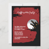 Spooky Hill Halloween Party Invitation Kaart (Voorkant)