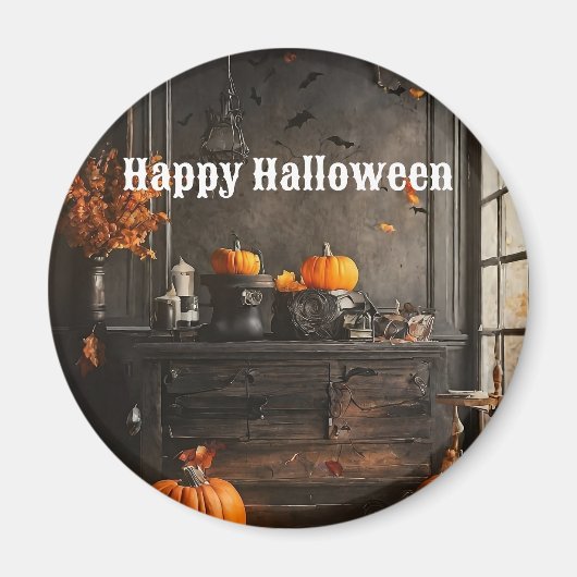 Spooky Home Halloween Collectie Magneet (Voorkant)