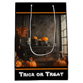 Spooky Home Halloween Collectie Medium Cadeauzakje (Achterkant)