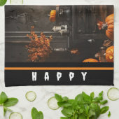 Spooky Home Halloween Collectie Theedoek (Gevouwen)