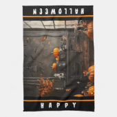 Spooky Home Halloween Collectie Theedoek (Verticaal)