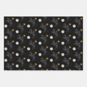 Spooky Hoofdloze Ruiter Sleepy Hollow Halloween Inpakpapier Vel (Voorkant)