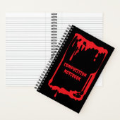Spooky Horror Notitieboek (Binnen)