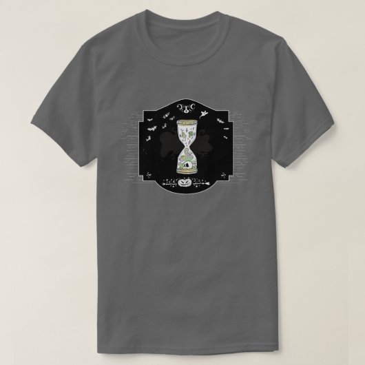 Spooky Hourglass T-shirt (Design voorkant)