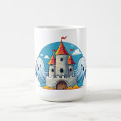 spooky house and ghost koffiemok (Center)