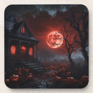 Spooky House Bier Onderzetter
